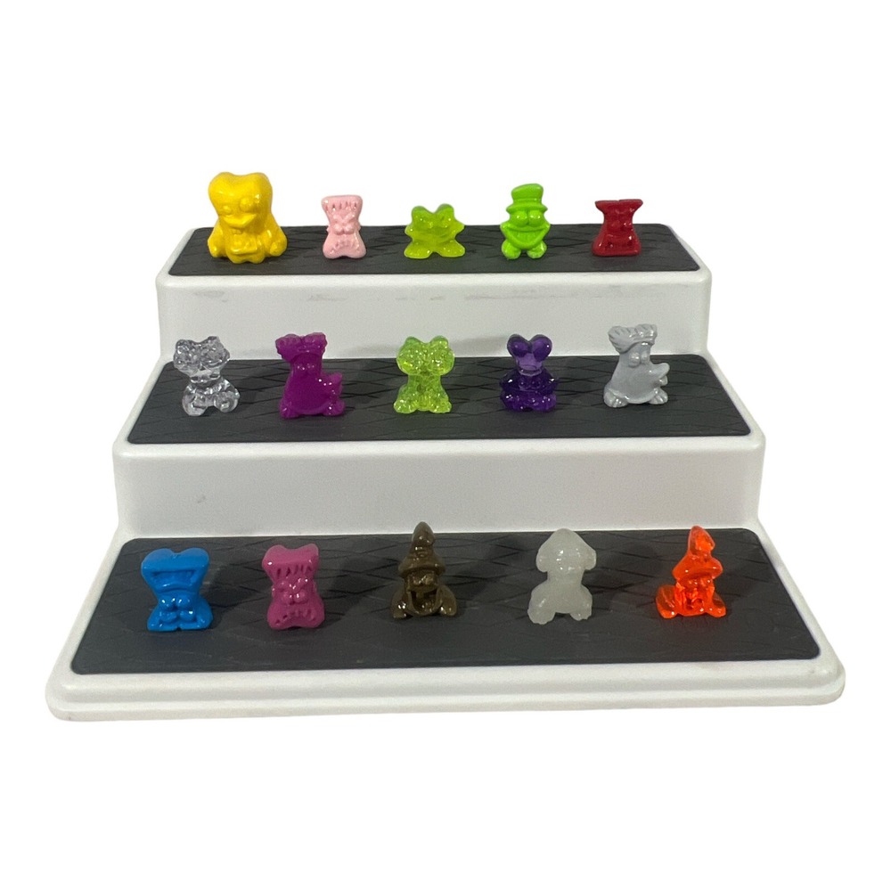 Gogos Crazy Bones: Classic Series Aliens lot 15 Translucent GITD glitter 1 Large